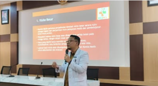 Persiapan pelaksanaan Visite Besar, evaluasi Audit Medis, serta rencana kegiatan Webinar Ilmiah bertema Gangguan Belajar